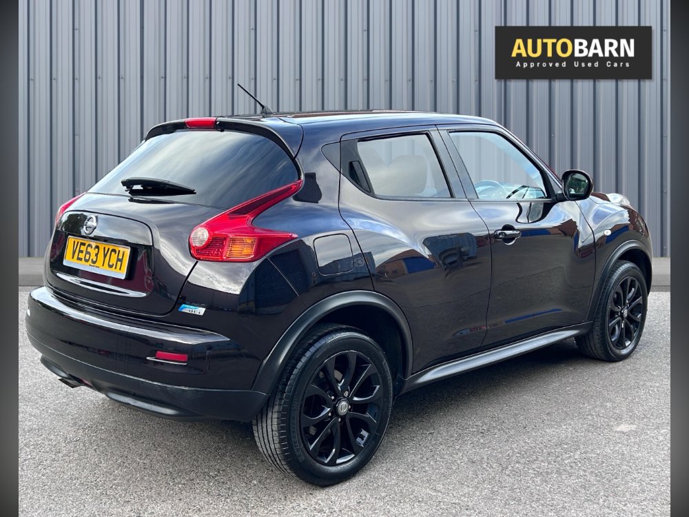 Black 2014 Nissan Juke 1.5 dCi 8v Tekna SUV 5dr Diesel Manual Euro 5 s/s 110 ps in Hereford