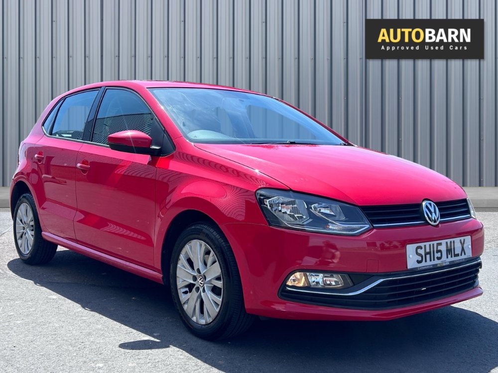 2015 Volkswagen Polo Hatchback 1.0 BlueMotion Tech SE Hatchback 5dr Petrol Manual Euro 6 s/s 60 ps