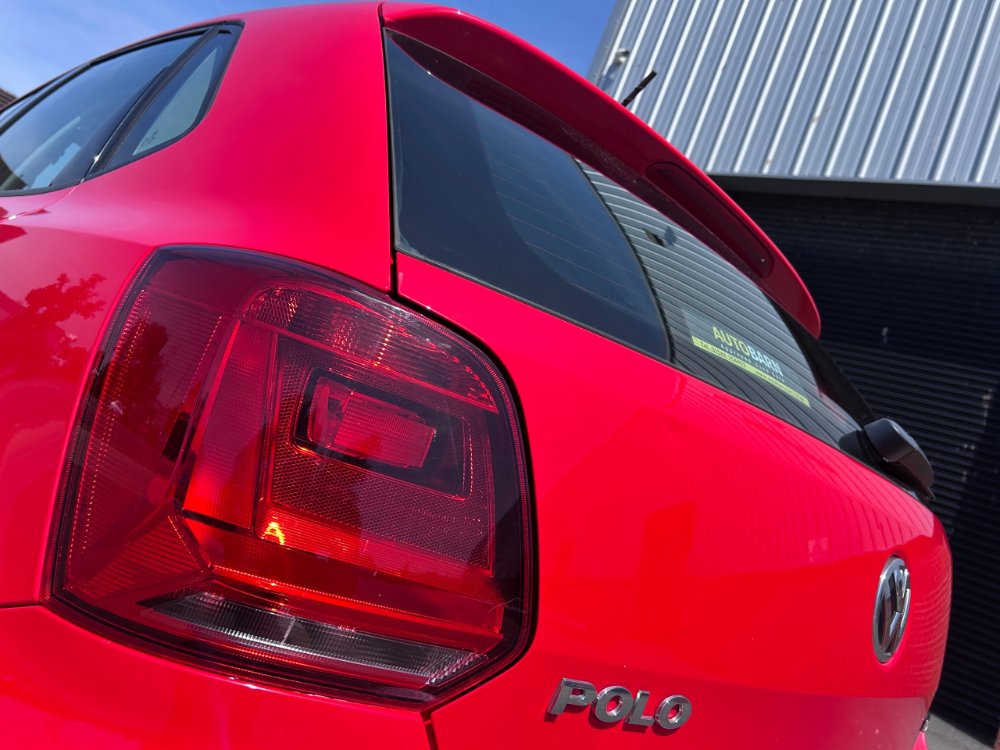 Red 2015 Volkswagen Polo 1.0 BlueMotion Tech SE Hatchback 5dr Petrol Manual Euro 6 s/s 60 ps in Hereford