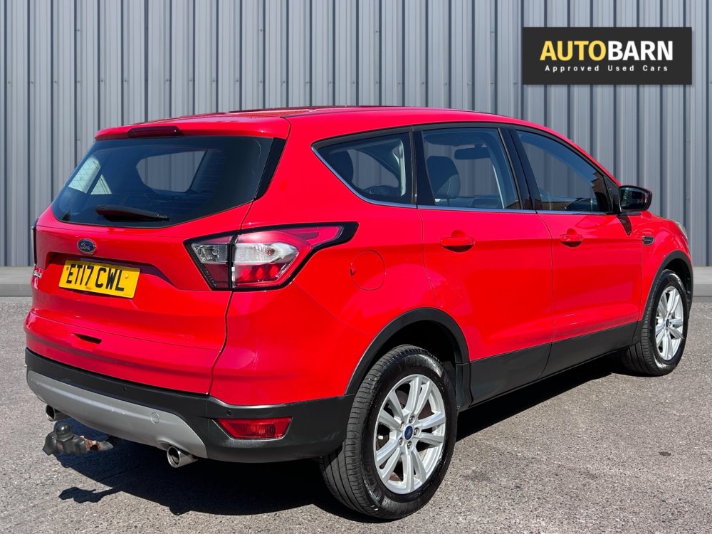 Red 2017 Ford Kuga 1.5 TDCi Zetec Hatchback 5dr Diesel Manual Euro 6 120 ps in Hereford