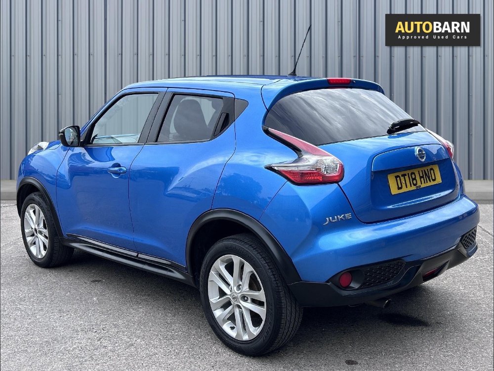 Blue 2018 Nissan Juke 1.2 DIG-T Bose Personal Edition SUV 5dr Petrol Manual Euro 6 s/s 115 ps in AutoBarn Ltd