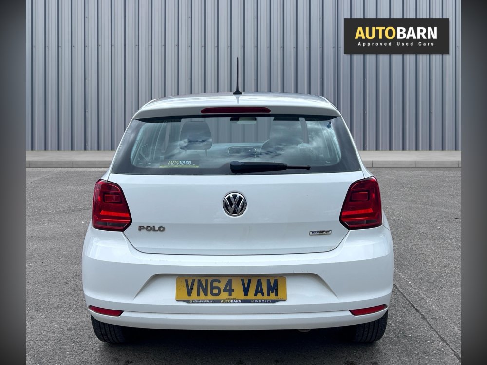 2014 Volkswagen Polo 1.0 BlueMotion Tech SE Hatchback 5dr Petrol Manual Euro 6 s/s 60 ps